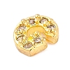 Rack Plating Brass Micro Pave Cubic Zirconia Cabochons KK-F874-04G-G-2