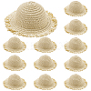 Doll Straw Hat DIY-WH0504-827A-1