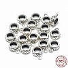 Thailand 925 Sterling Silver Tube Bails STER-T002-17AS-3