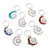 Natural & Synthetic Gemstone Keychain KEYC-TAC00041-2