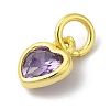 925 Sterling Silver Birthstone Charms LS-STER-M0120-02G-G-2
