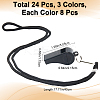 ABS Plastic Sports Outdoor Whistles NJEW-CN0001-09E-2