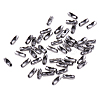   304 Stainless Steel Ball Chain Connectors Jewelry Necklace Clasps 9x3.5mm STAS-PH0002-42P-1