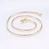 304 Stainless Steel Snake Chain Necklaces LS-NJEW-F221-05G-1