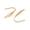 304 Stainless Steel Ear Wire Accessory STAS-Q336-12B-G-2