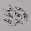 304 Stainless Steel Lobster Claw Clasps STAS-WH0044-06A-P-1