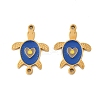 304 Stainless Steel Enamel Connector Charms STAS-Z139-02G-1
