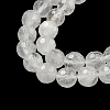 Natural Quartz Crystal Beads Strands X-G-E571-A11-01-4
