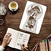 Plastic Reusable Drawing Painting Stencils Templates DIY-WH0202-272-3
