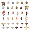 150Pcs 15 Style Tibetan Style Alloy Pendants FIND-SC0001-96-1