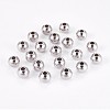 DanLingJewelry 304 Stainless Steel Rondelle Spacer Beads STAS-DL0001-01B-1
