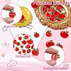 30Pcs 5 Styles Alloy Enamel Pendants ENAM-CJ0006-39-3
