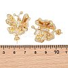 Brass Micro Pave Cubic Zirconia Peg Bails CU-CBA8264-03G-3