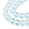Baking Paint Transparent Glass Beads X1-DGLA-N011-10mm-05-3