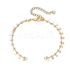 Brass Curb Chain Bracelet Makings AJEW-JB01324-1