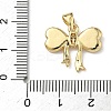 Brass Micro Pave Cubic Zirconia Pendants KK-L257-03G-3