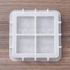 Square Mother's Day Word MOM DIY Tray Silicone Molds LS-DIY-G112-02C-4