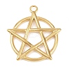 304 Stainless Steel Pendants STAS-Z180-01G-05-1