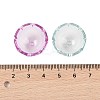UV Plating Acrylic Bead Caps OACR-Z020-17-3