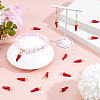 40Pcs Alloy Enamel Pendants ENAM-FH0001-88-5