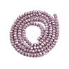 Electroplate Glass Beads Strands EGLA-A044-P2mm-A13-3