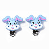 Food Grade Eco-Friendly Silicone Baby Pacifier Holder Clips SIL-N002-13B-1