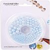 Imitation Pearl Acrylic Beads OACR-PH0001-05C-WH-8