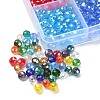 1200Pcs 15 Colors Electroplate Glass Beads Strands EGLA-YW0001-53-3