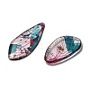 4Pcs Transparent Epoxy Resin Butterfly Wings Pendants RESI-C057-02B-2