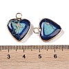 Dyed Synthetic Imperial Jasper Pendants G-P529-08G-05-3