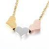 304 Stainless Steel Pendant Necklaces NJEW-H497-08-3
