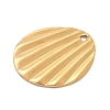 304 Stainless Steel Pendants STAS-F349-05G-01-2