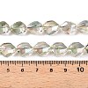 Electroplate Glass Beads Strands EGLA-T021-10C-4
