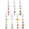 Handmade Polymer Clay & Acrylic & Resin & Glass Pendant Decorations KEYC-FS00037-07-4