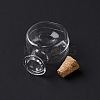 Flat Round Miniature Glass Bottles GLAA-H019-05A-4