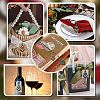 30Pcs 5 Colors Tibetan Style Alloy Enamel Chandelier Component Links ENAM-CJ0005-91-7
