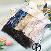 3D Flower Organgza Polyester Embroidery Ornament Accessories DIY-WH0297-20D-4