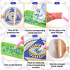 DIY Diamond Painting Evil Eye Theme Cup Mat Kits DIY-TAC0028-02-6