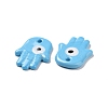 Handmade Evil Eye Lampwork Pendants LAMP-O018-02C-2