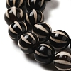 Tibetan Style dZi Beads Strands TDZI-NH0001-A01-02-3