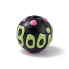 Opaque Painted Glass Beads LS-GLAA-B001-01C-1