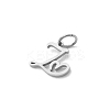 26Pcs 304 Stainless Steel Letter A~Z Charms STAS-P411-01P-2