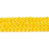 Transparent Glass Beads Strands GLAA-H021-04-06-2