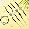 5Pcs Suede Bracelet Making MAK-FS0001-06-7