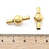 Ion Plating(IP) 304 Stainless Steel European Clasps STAS-Z115-04G-07-3