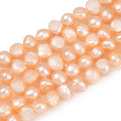 Natural Cultured Freshwater Pearl Beads Strands PEAR-P064-20A-04D-1