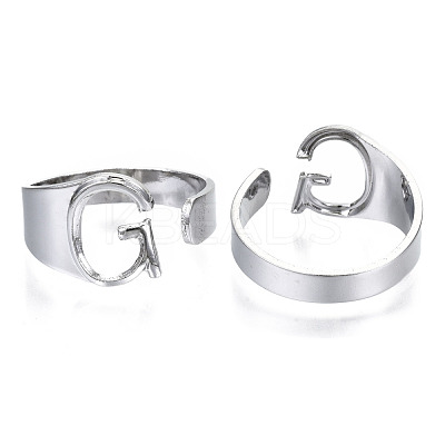 Alloy Cuff Finger Rings RJEW-S038-195G-P-NR-1