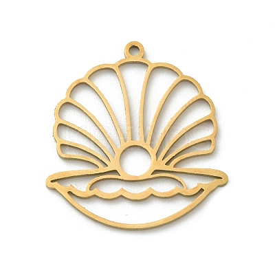 201 Stainless Steel Pendants STAS-I332-03G-1
