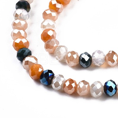 Glass Beads Strands X-GLAA-T006-16B-1