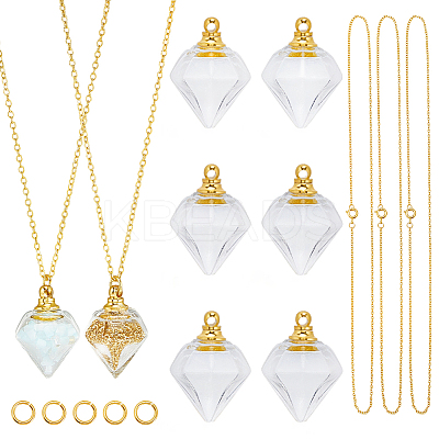 DIY Necklace Making Kits DIY-SC0030-98C-1